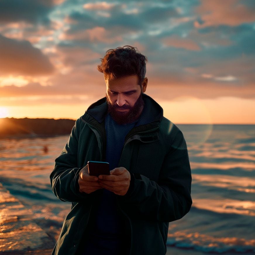 Una  donna di fronte a una cupra