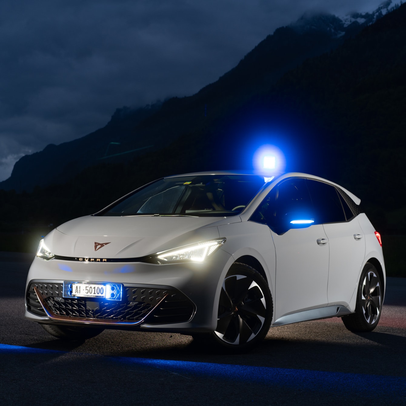 CUPRA Born als Einsatzfahrzeug