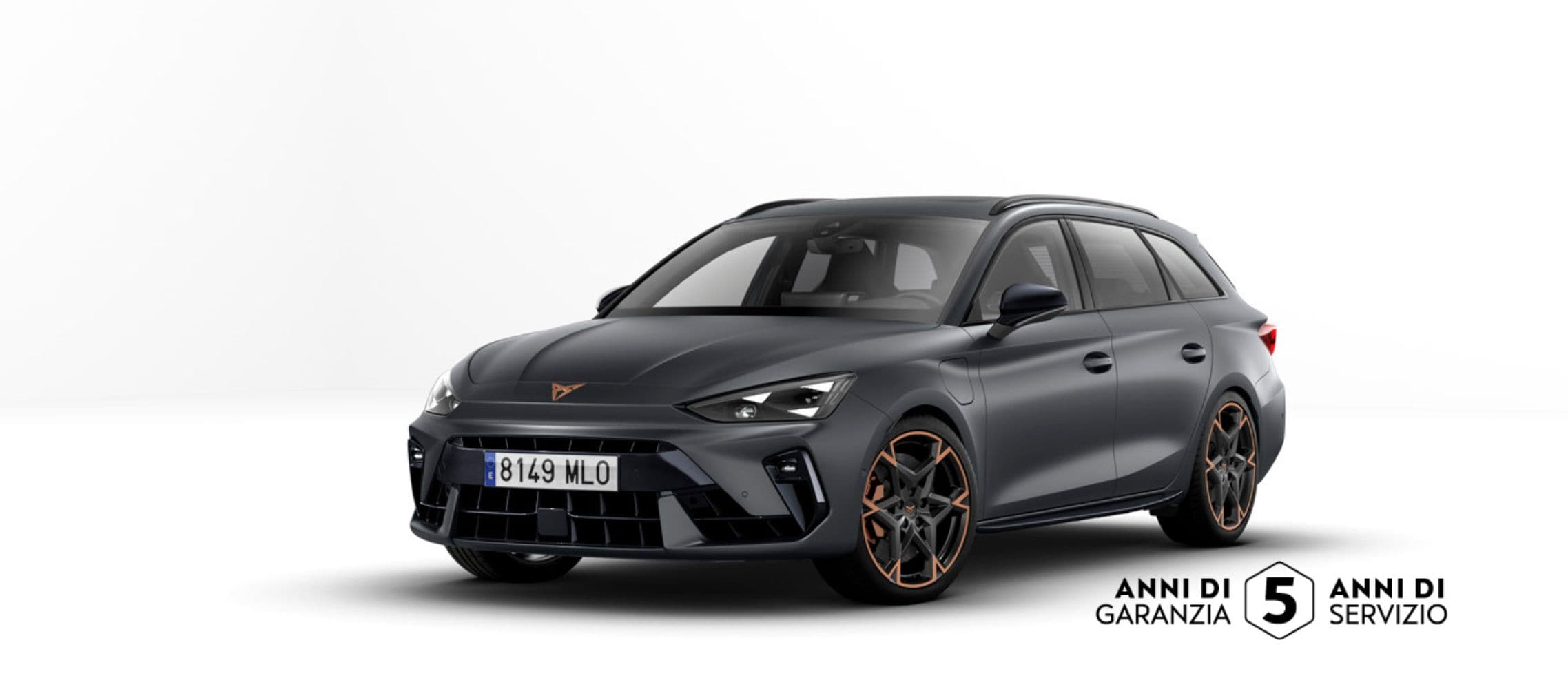 CUPRA Leon Sportstourer in Enceladus Grey Matt