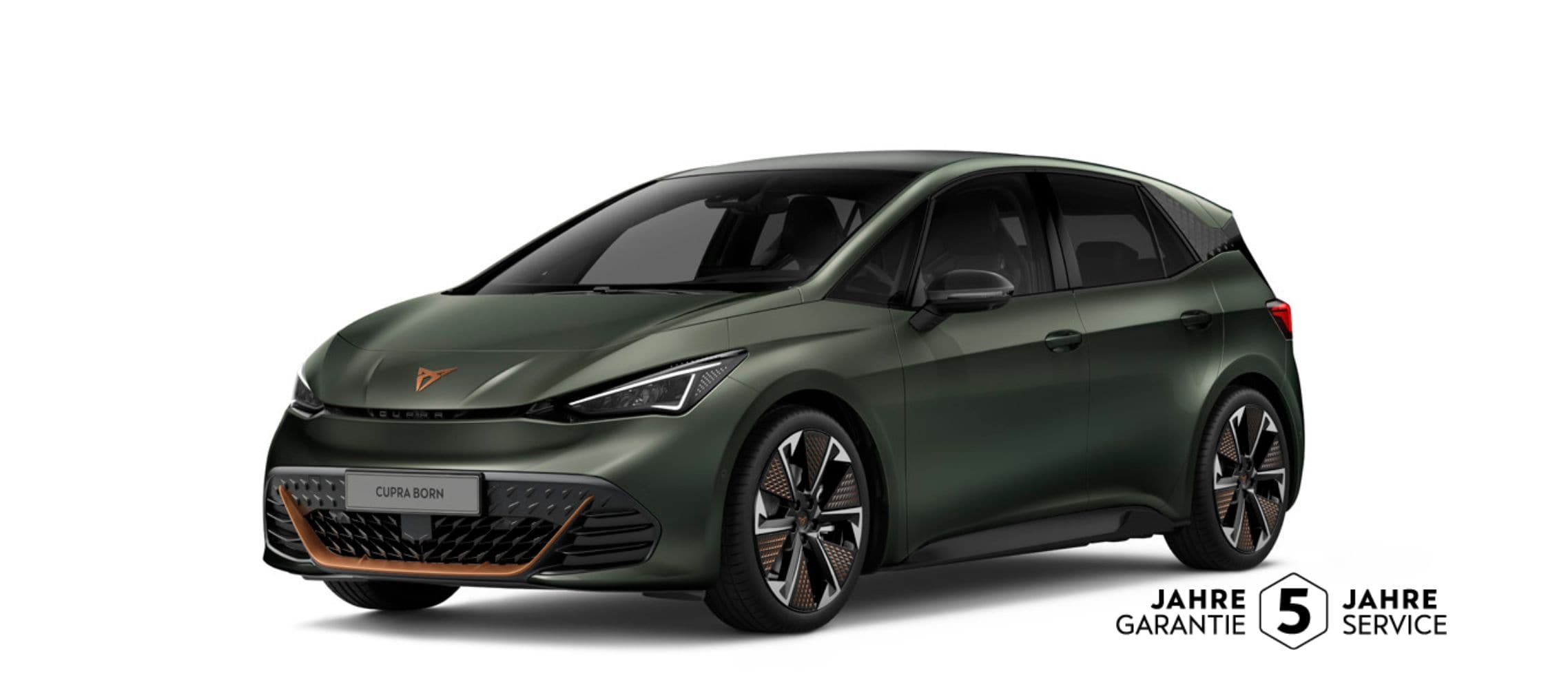 CUPRA Born VZ in Dark Forest