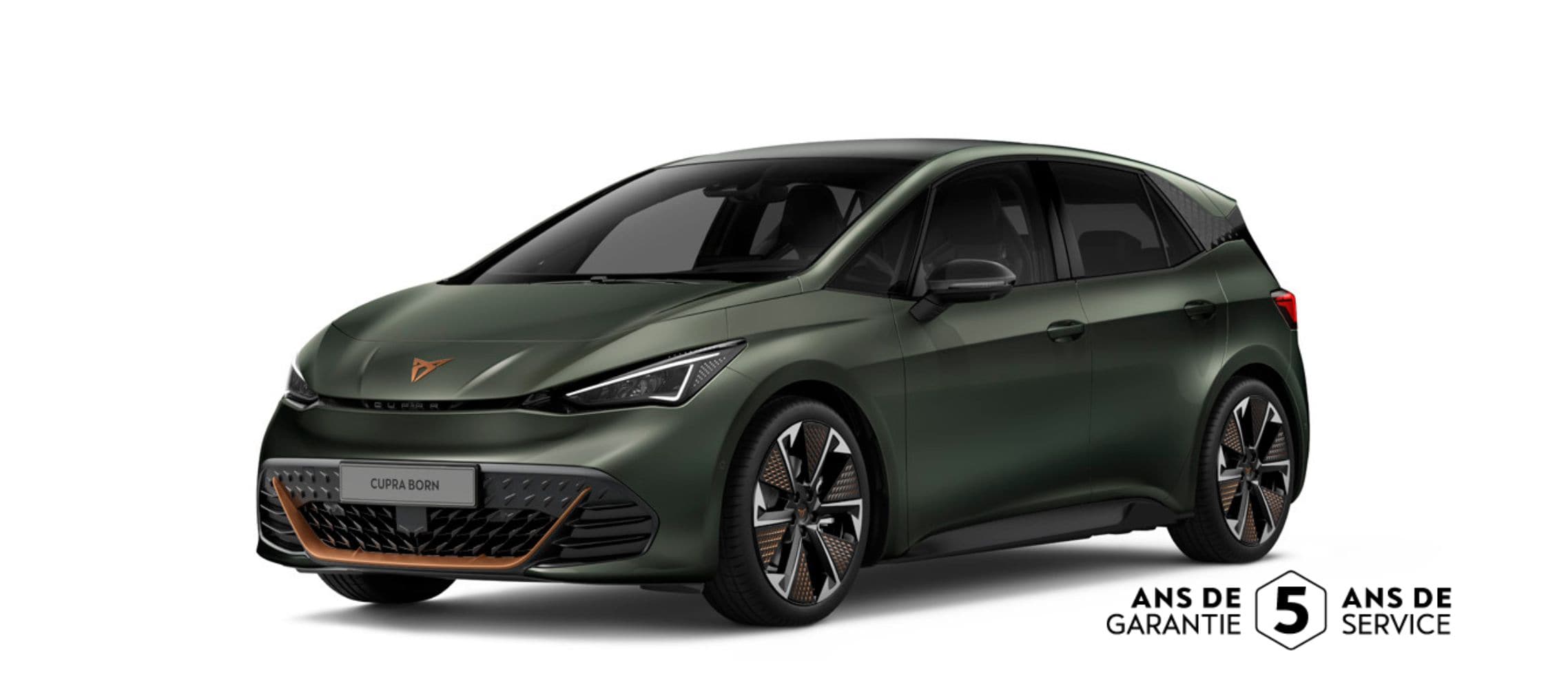 CUPRA Born VZ in Dark Forest