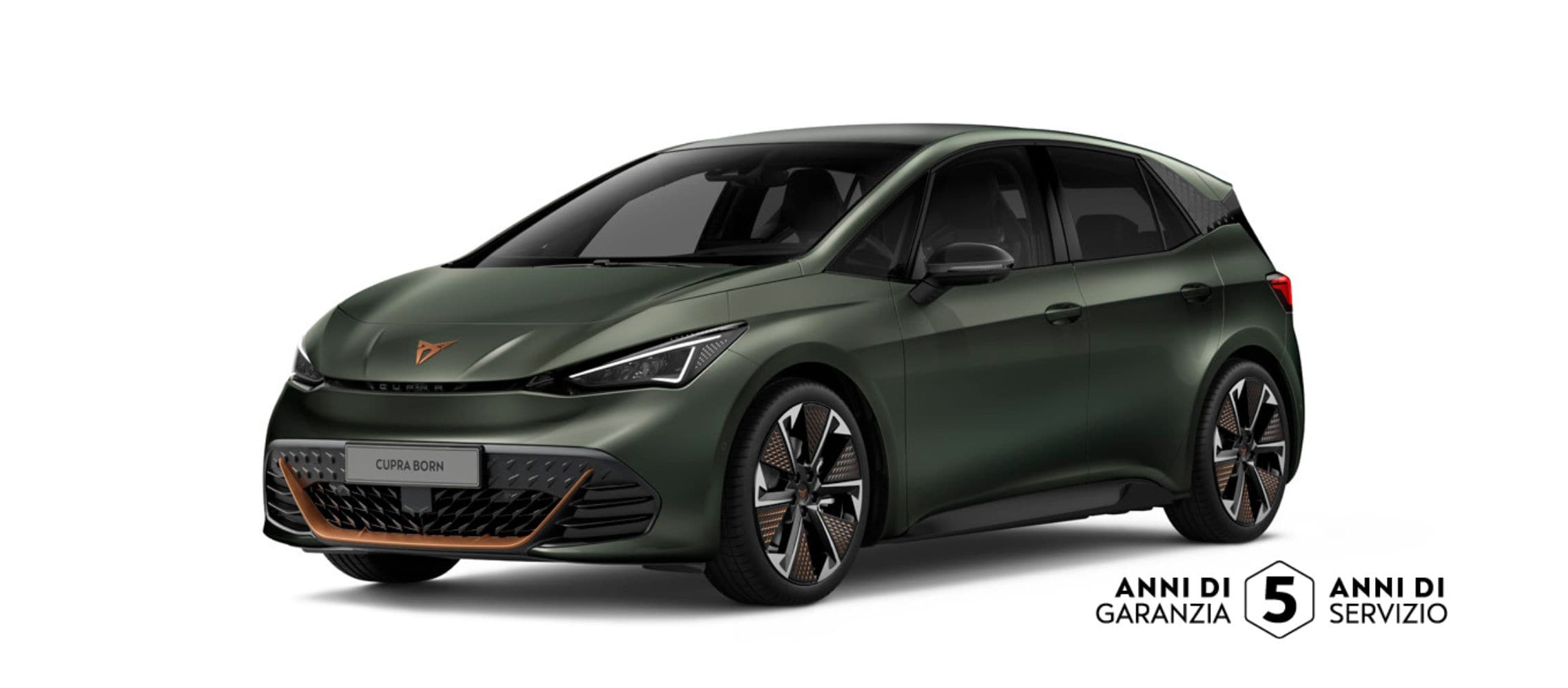 CUPRA Born VZ in Dark Forest