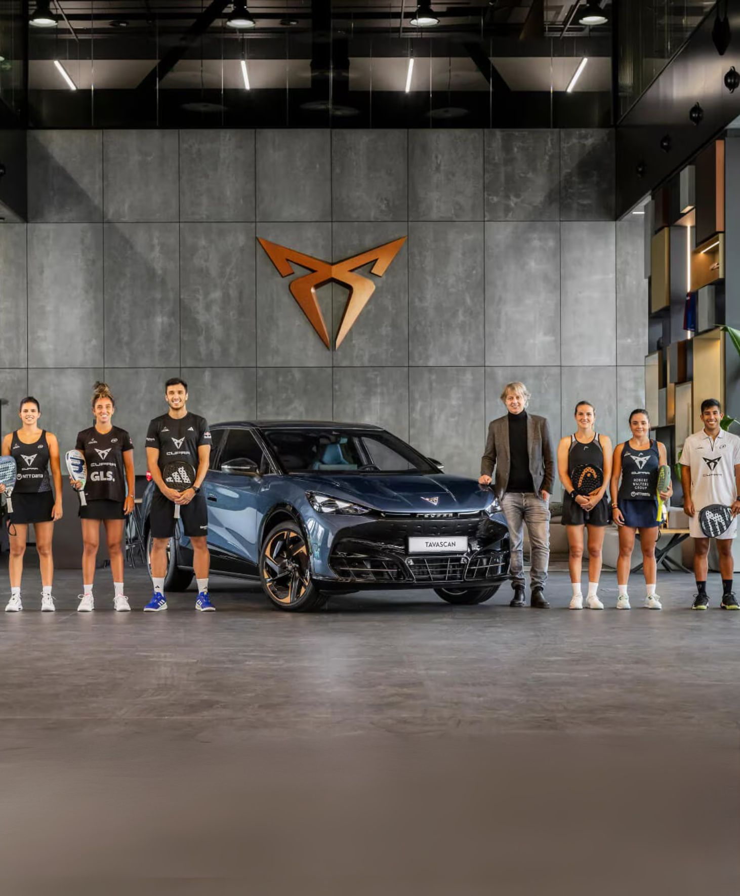 CUPRA die führende Marke im internationalen Padelsport