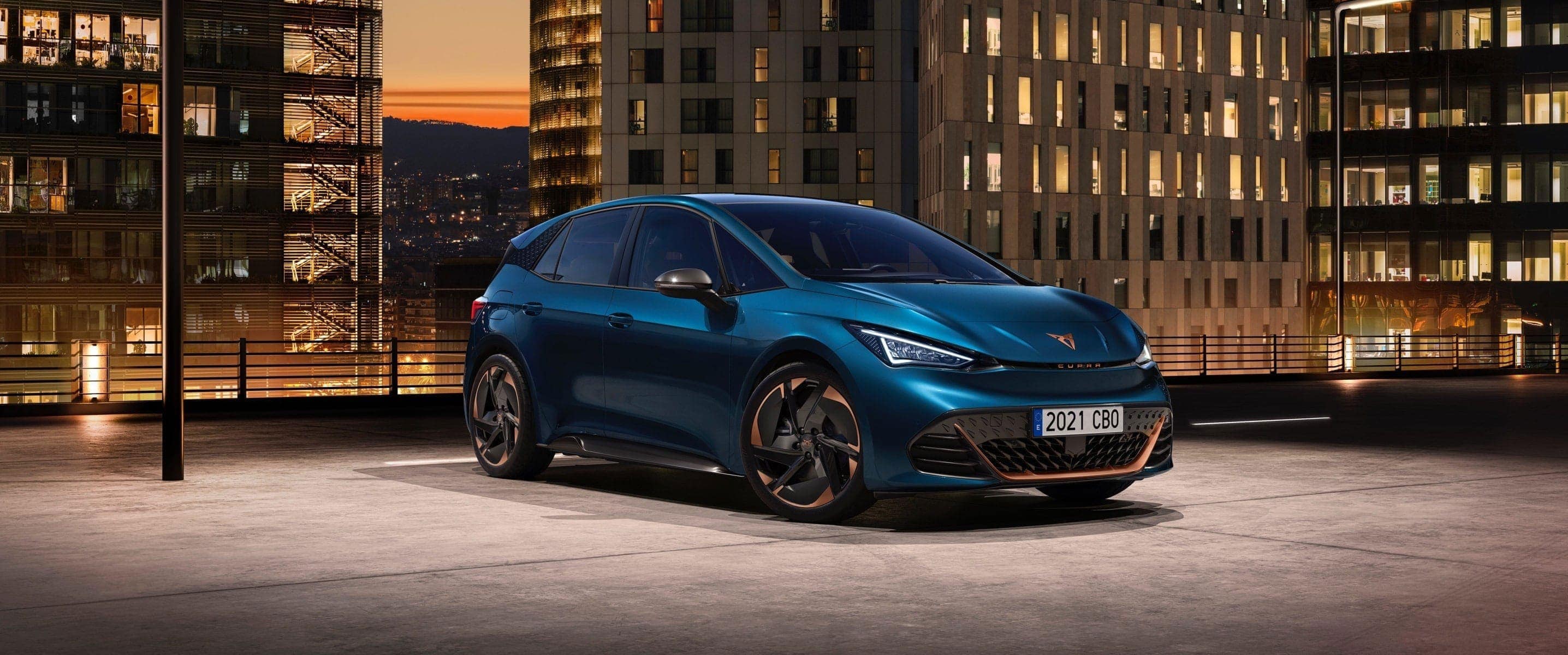 Der voll­elek­trische CUPRA Born.