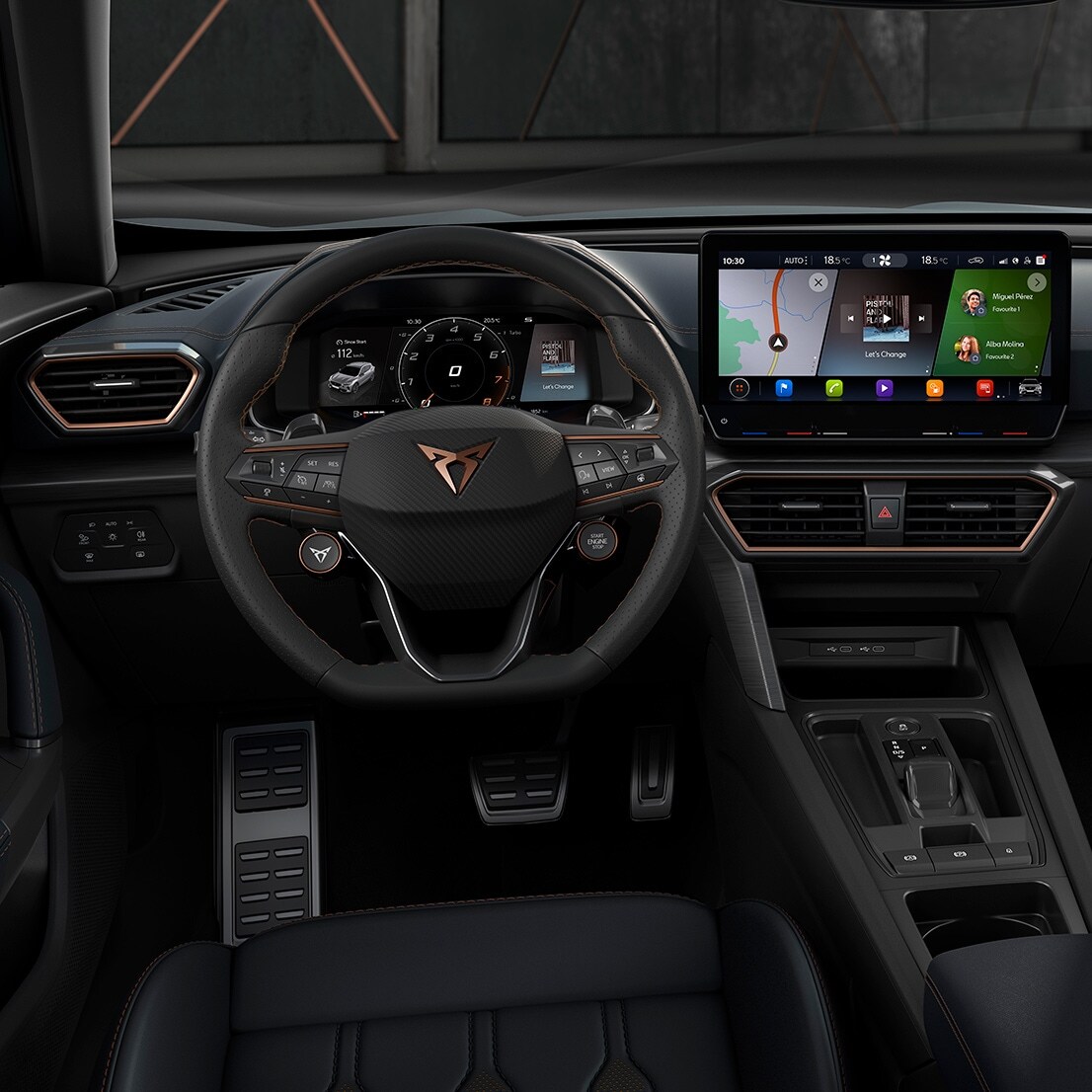 New CUPRA Formentor interior design