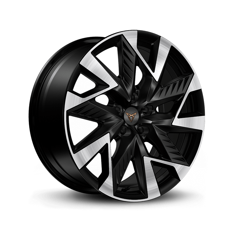 CUPRA Formentor 19“ -Leichtmetallfelgen in Sandstorm.