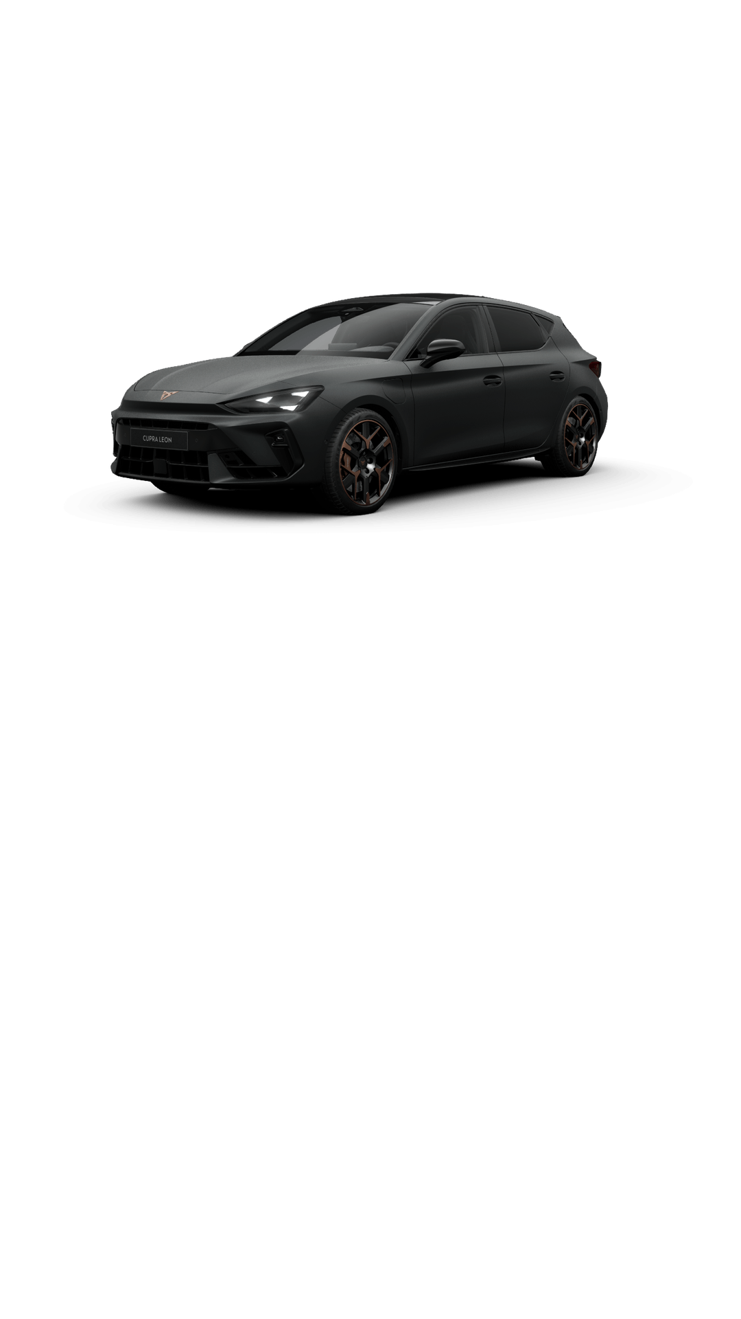 CUPRA - Leon - Magnetic Grey Matt - 19” Hailstorm Copper
