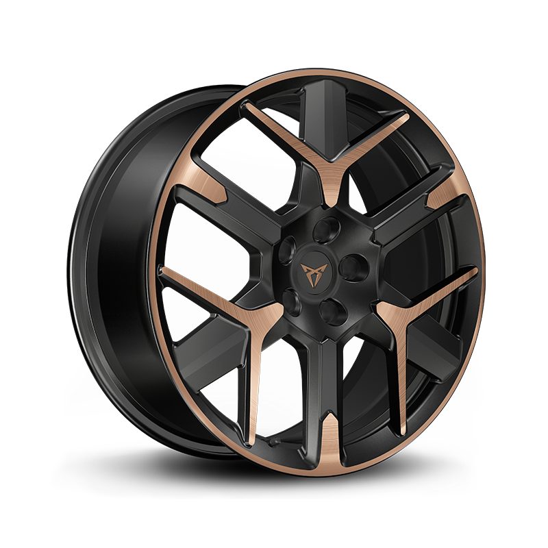 La Cupra Leon Sportstourer, disponible avec jantes de 19 pouces en Hailstorm Copper