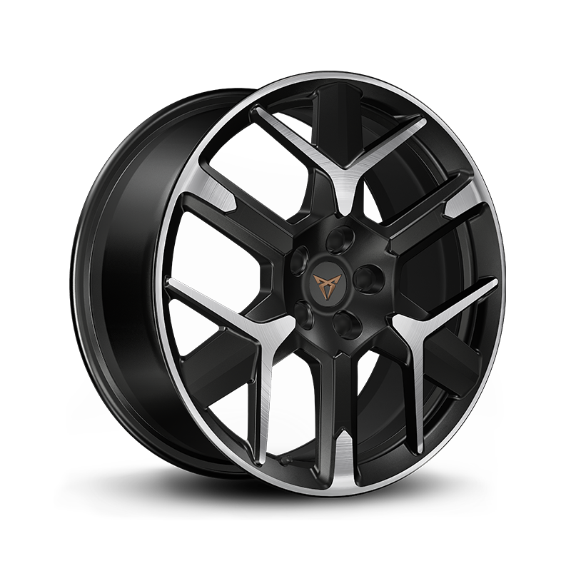 La Cupra Leon Sportstourer, disponible avec jantes de 19 pouces en Hailstorm Silver