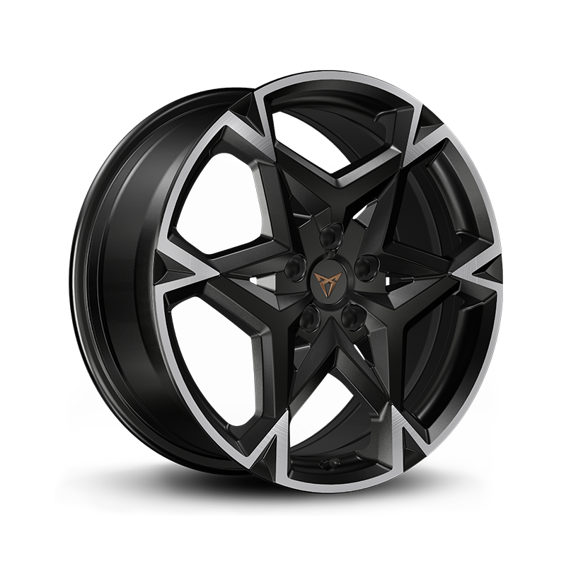 La Cupra Leon Sportstourer, disponible avec jantes de 19 pouces en Polar Silver