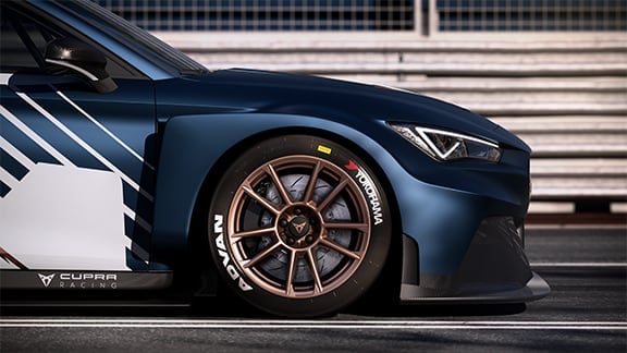 18-Zoll-Leichtmetallräder des CUPRA e-Racer